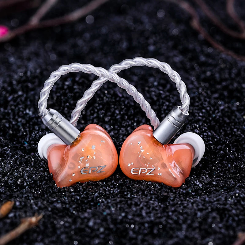 EPZ-K1 1BA+1DD Hybrid In-ear Hifi Monitoring Game Motion Noise Reduction Personalized Custom Wired Headphones