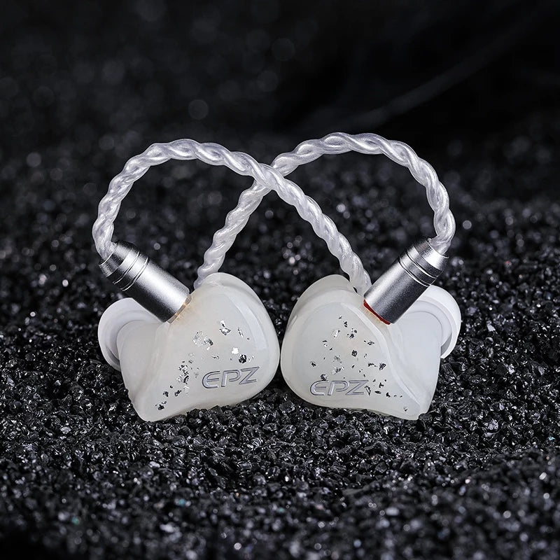 EPZ-K1 1BA+1DD Hybrid In-ear Hifi Monitoring Game Motion Noise Reduction Personalized Custom Wired Headphones