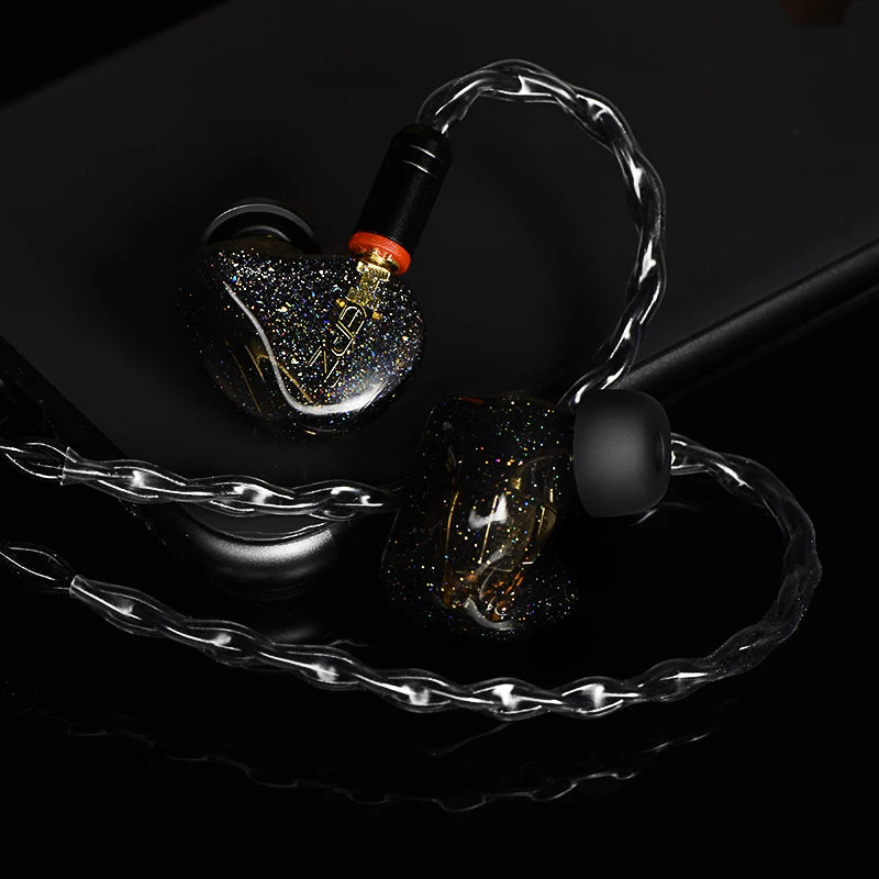 Epz-520-10BA In Ear Sports Wired HIFI Stage High Fidelity Monitoring Mobile Phone Universal Resin Headset